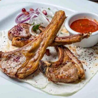 Шашлык из баранины на кости