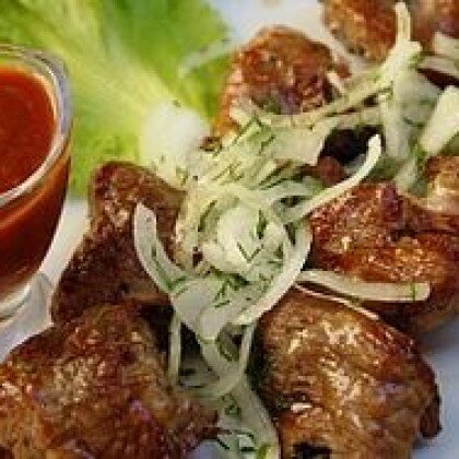 Шашлык из свиной шеи Домашний