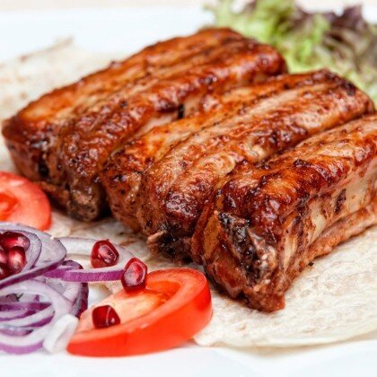 Шашлык из свиных пальчиков