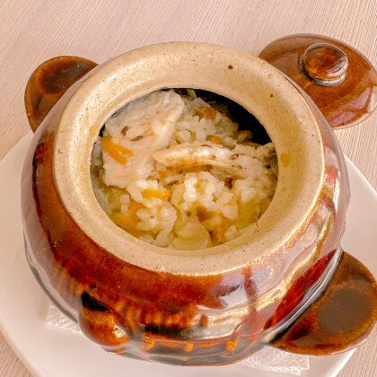 Рис с цыпленком в горшочке