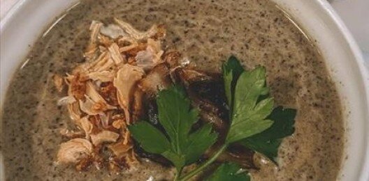 Крем-суп грибной