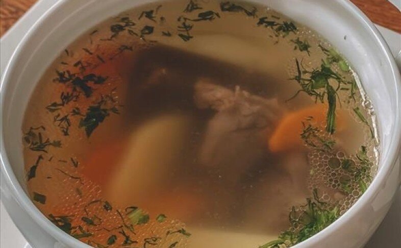 Шурпа с говядиной