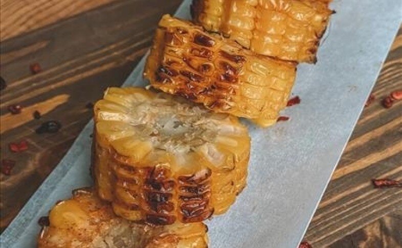Кукуруза на мангале