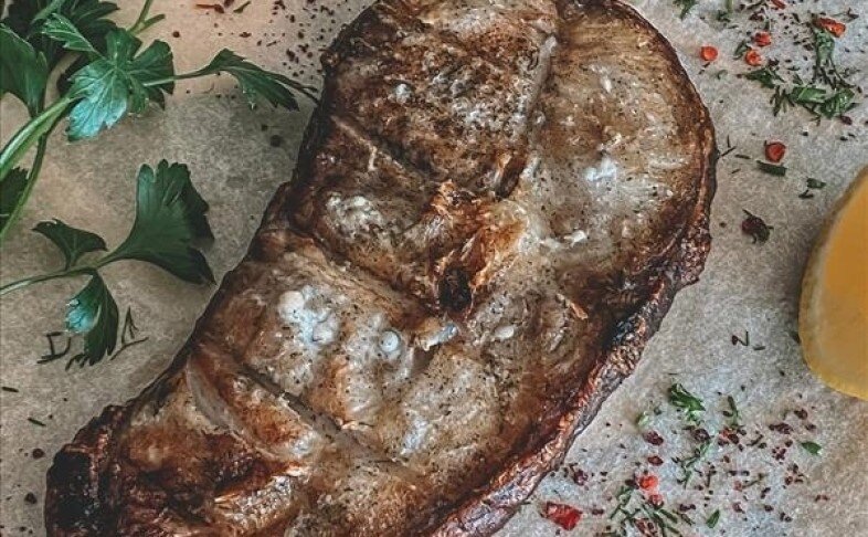 Стейк из сома