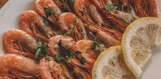 Креветки отварные