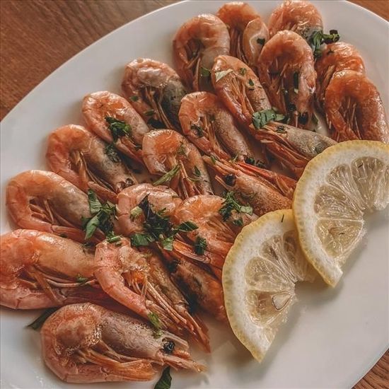 Креветки жареные