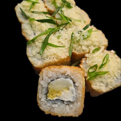 Ролл 4 сыра (жареный )