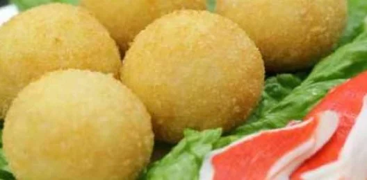 Сырные шарики с крабовым мясом