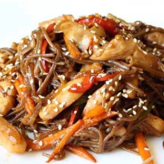 WOK с курицей