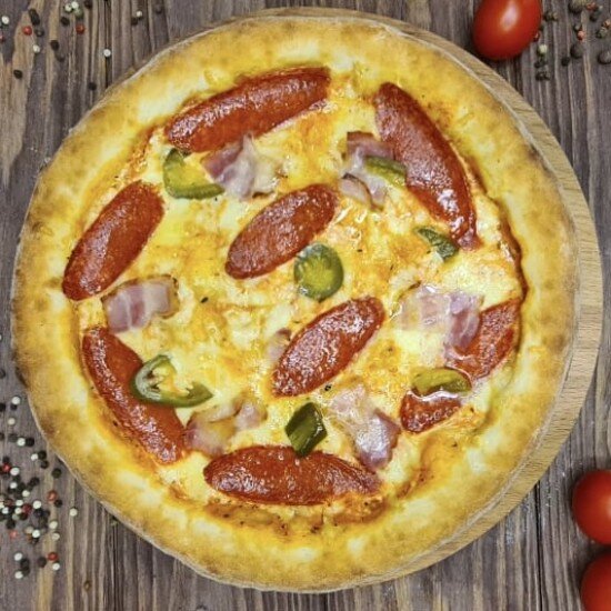 Пицца с бортиком "Халапеньо"