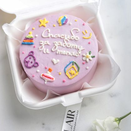 Бенто-торт "Спасибо"