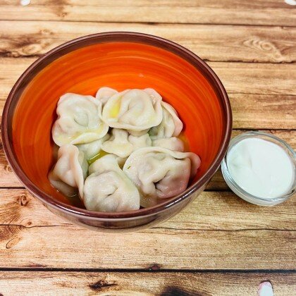 Пельмени домашние отварные