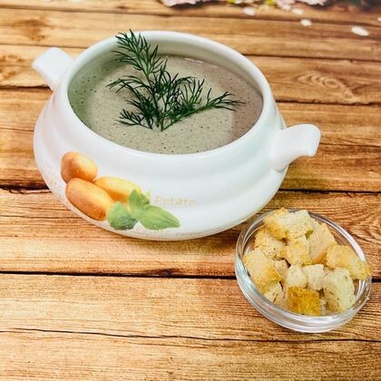 Крем-суп из шампиньонов