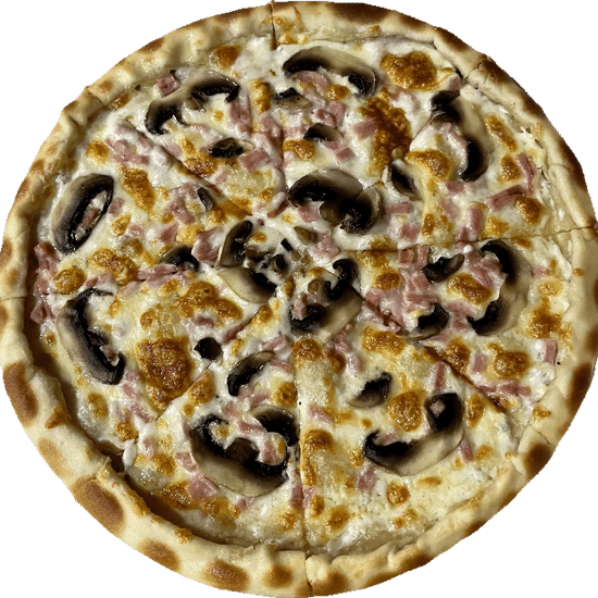 Пицца «С ветчиной и грибами»