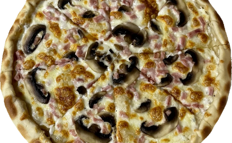 Пицца «С ветчиной и грибами»