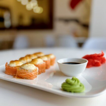 Ролл «Запеченная Филадельфия»