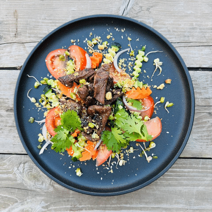 Салат Азиатский с говядиной