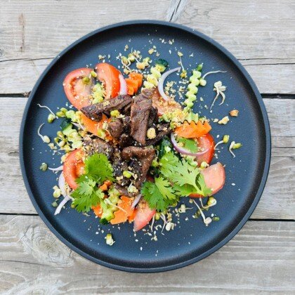 Салат Азиатский с говядиной