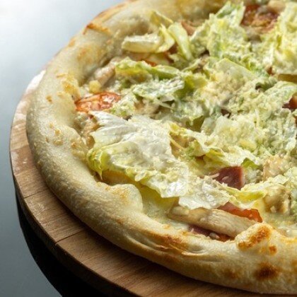 Пицца "Цезарь" половинка