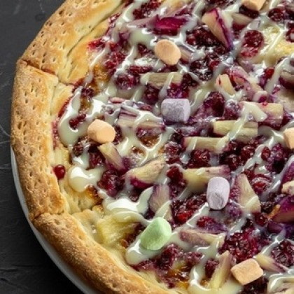 Пицца-пирог половинка