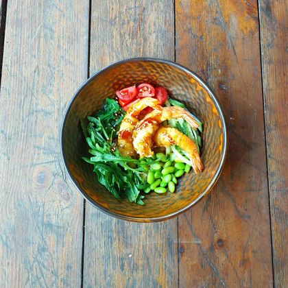 Боул с креветкой