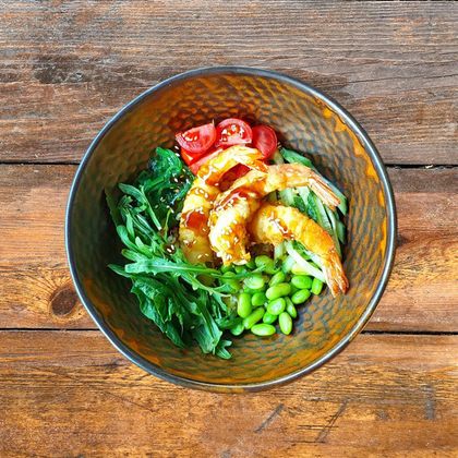 Боул с креветкой