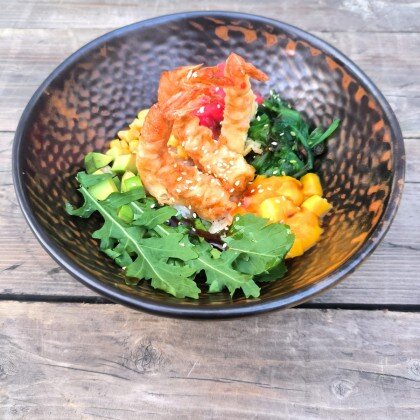 Боул с креветкой