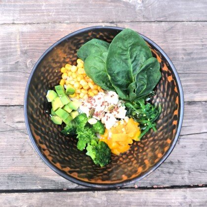 Боул Веган с фетой