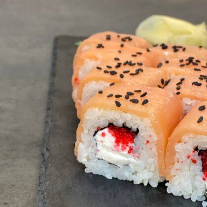 Ролл «Филадельфия с лососем»