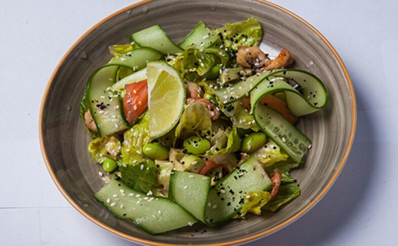 Салат "Зеленый Дракон"