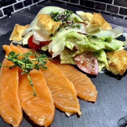 Цезарь с сёмгой