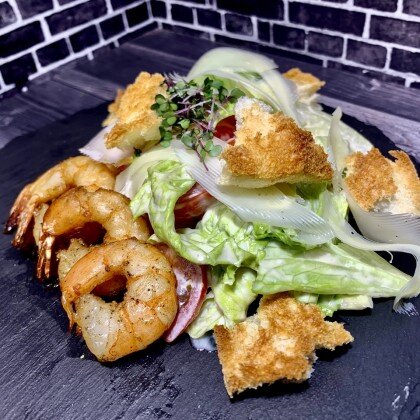 Цезарь с креветкой