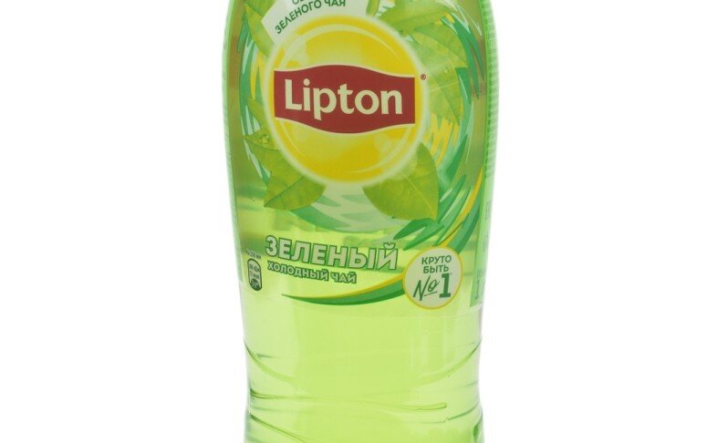Холодный зеленый чай Липтон