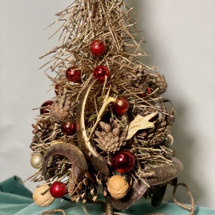 Ёлка природная ручной работы