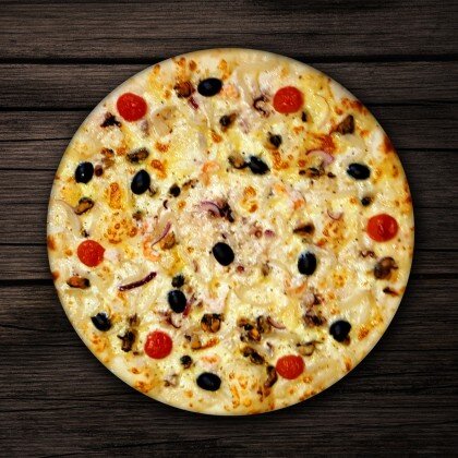 Морская pizza 25 см