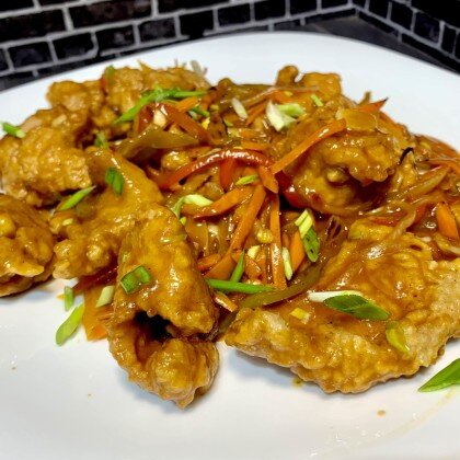 Габаджоу из курицы в соленом соусе