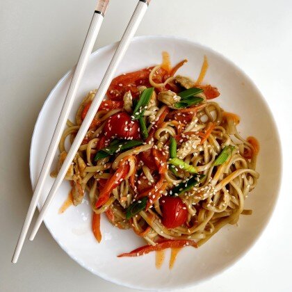 Удон «Курица - манго»