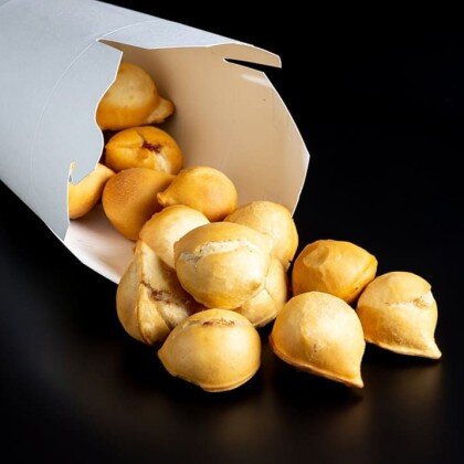 Жареные пельмешки