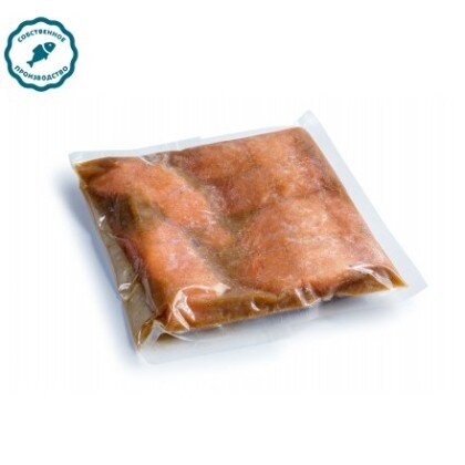 Шашлык из филе лососевых (Кеты) в медово-имбирном маринаде, кг