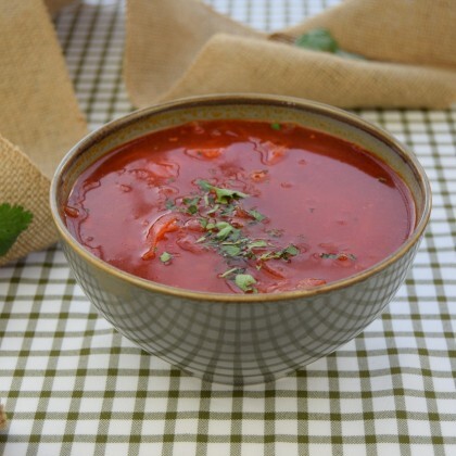 Борщ с говядиной