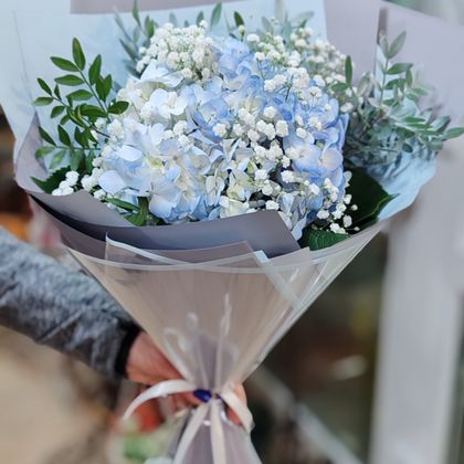 Букет с Гортензией №3