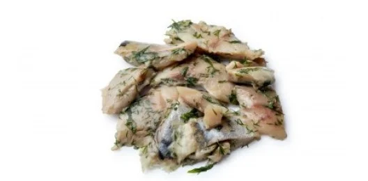 Кусочки скумбрии в масле с укропом, кг