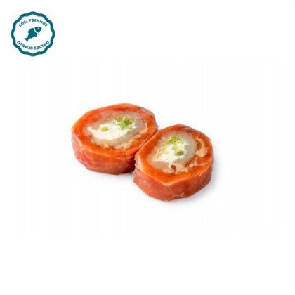 Рулет из кеты с вялеными томатами и брокколи, кг