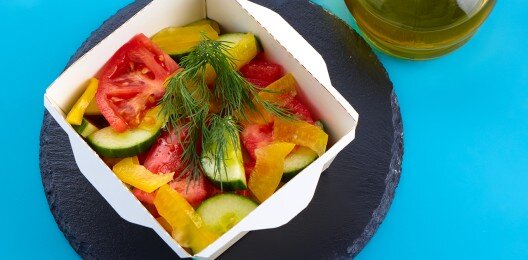 Салат Овощной с маслом подсолнечника