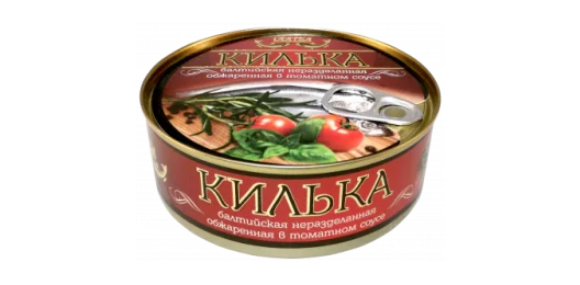 Килька балтийская в томатном соусе обжаренная 240 гр