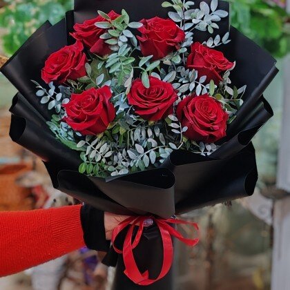 Букет «Стиль».  Цвет на момент оформление заказа