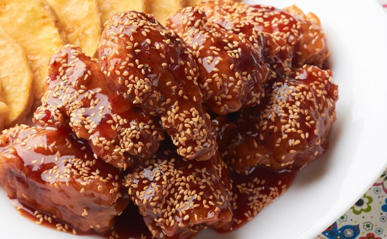 202 Голень в остро-сладком соусе