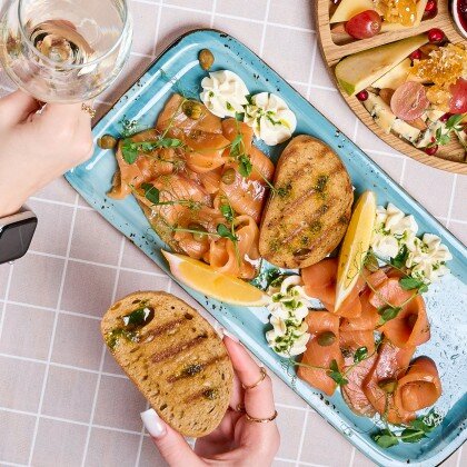 Лосось холодного копчения