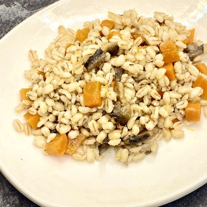 Каша перловая с грибами