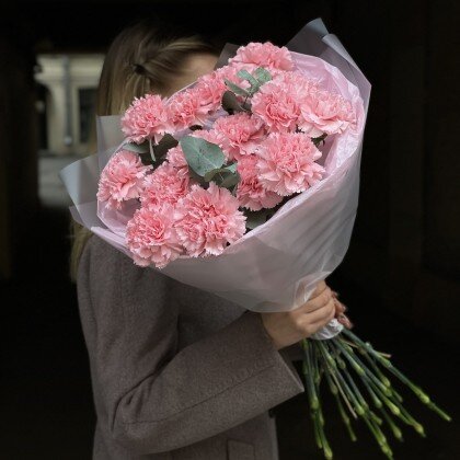 Монобукет «Сладкие гвоздики»